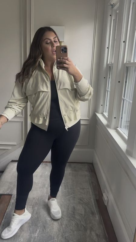 New leggings, perfect for workout to weekend and running errands! Wearing size XL in leggings & jacket, XXL in tank top. All sized up to 3X. #caliapartner #beautyintheburn @caliafitness

#LTKfitness #LTKmidsize #LTKstyletip