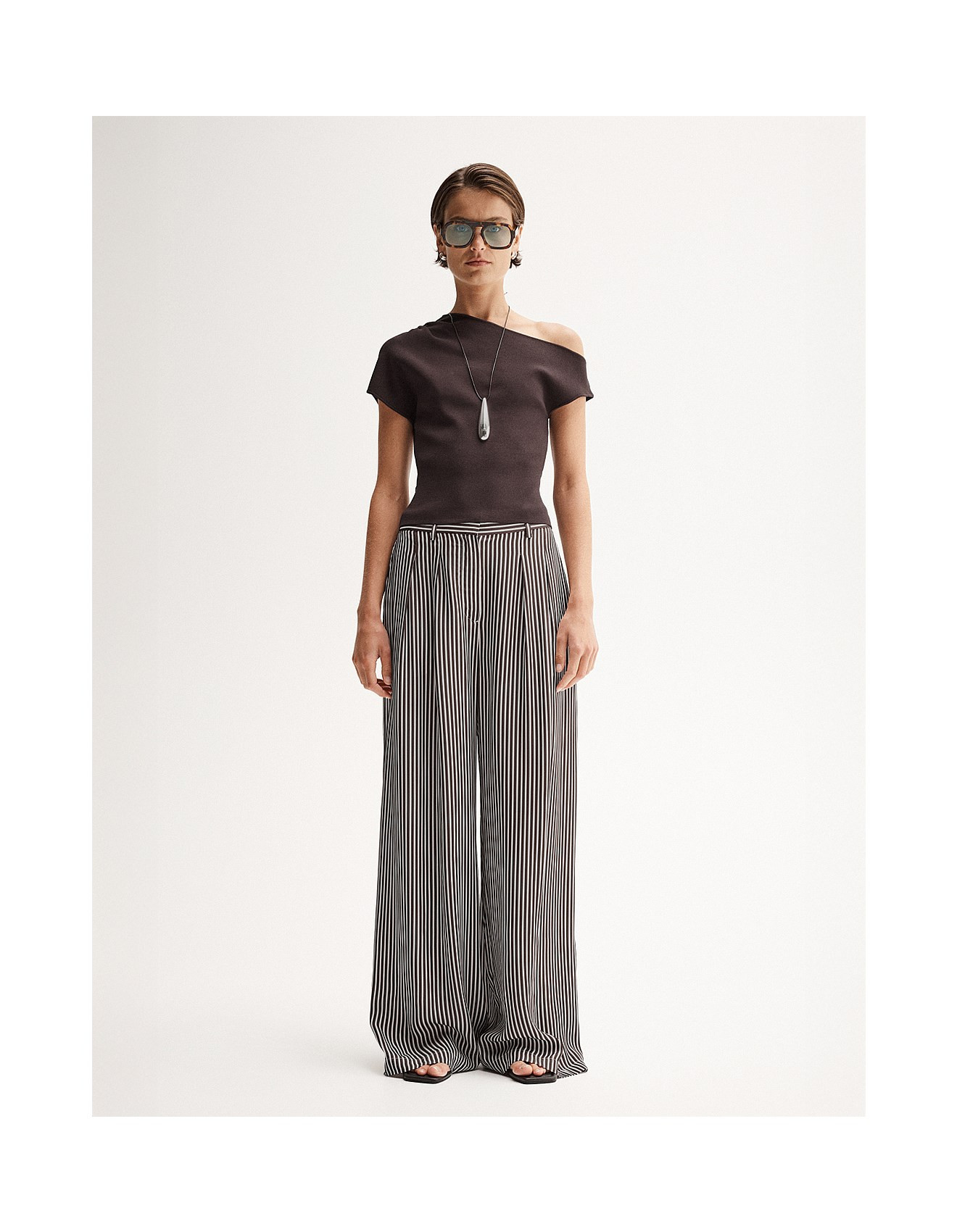 JAMIE STRIPE PANT | David Jones (Australia & New Zealand)