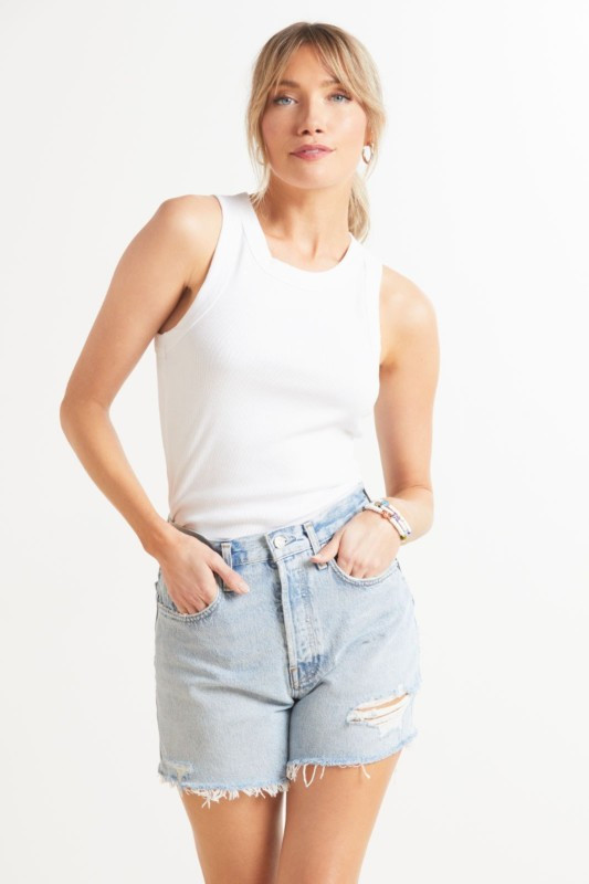 MICHAEL STARS Nola Ultra Rib Tank | EVEREVE | Evereve