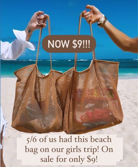 Favorite beach bag on sale for $9 

#LTKtravel #LTKswim #LTKsalealert