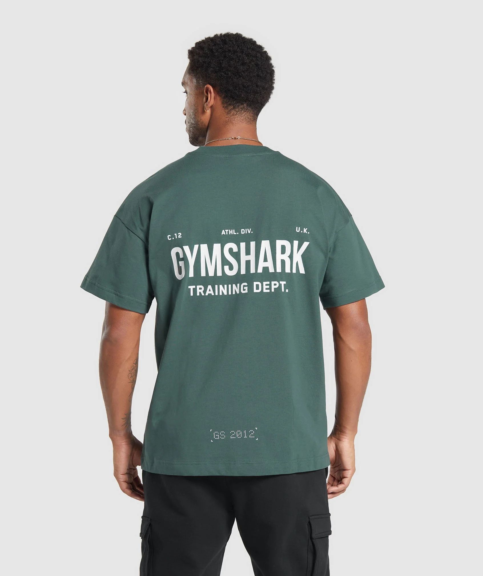 Gymshark Training Dept. T-Shirt - Fog Green | Gymshark US