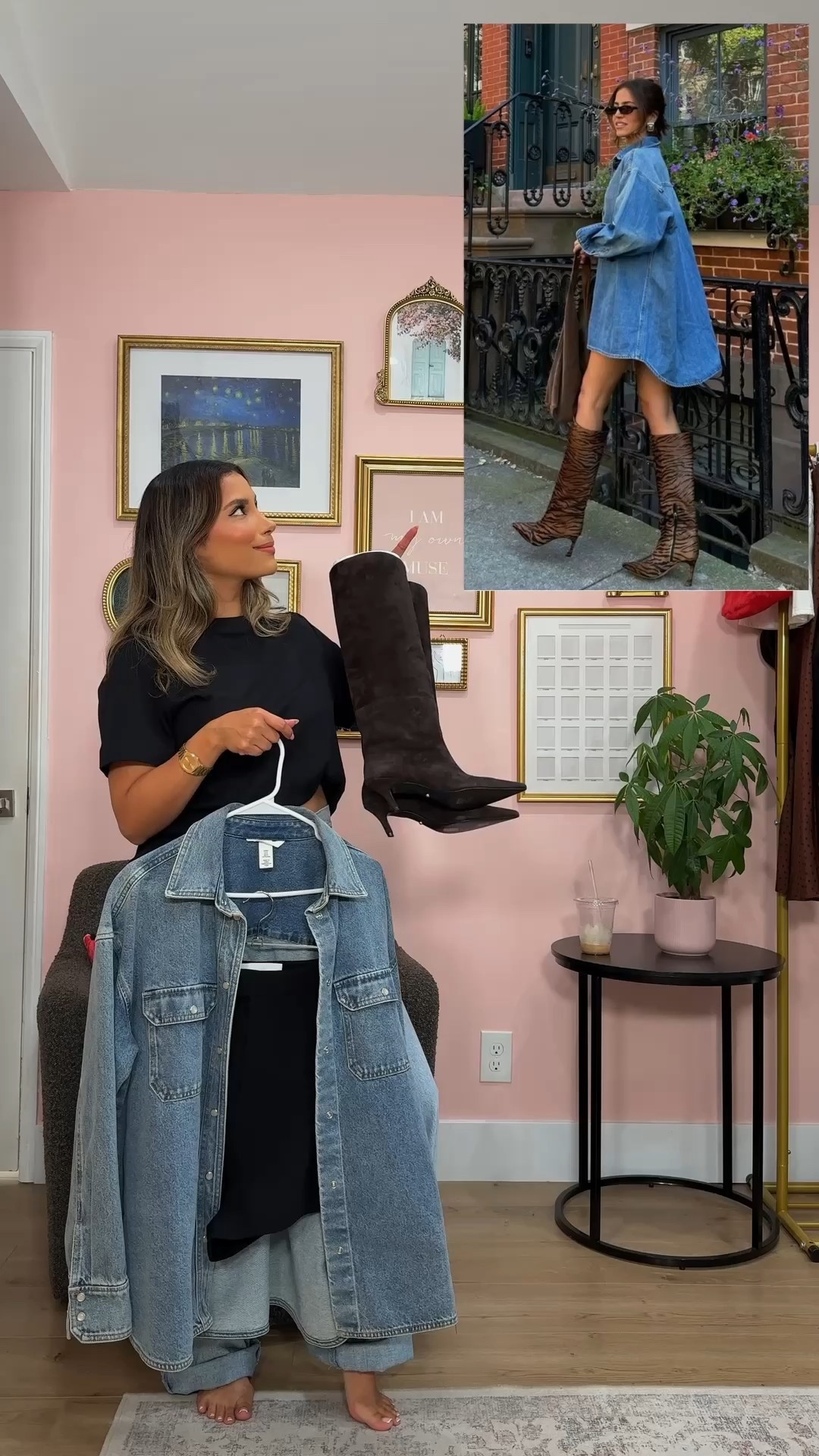 Recreate this cute Pinterest outfit for Fall 🍂 denim jacket is old, linked similar ones 🥰

#LTKPetite #LTKStyleTip