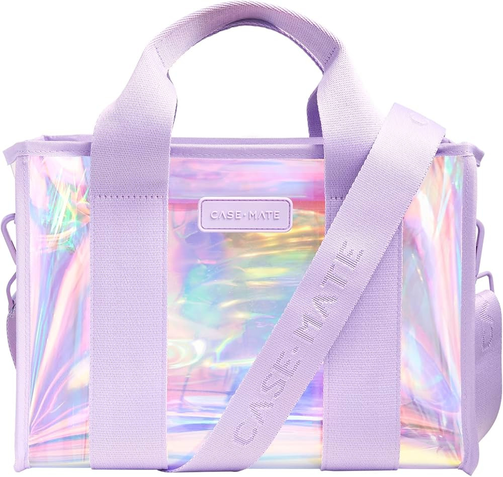 Case-Mate Soap Bubble Mini Tote Bag | 11"x8"x5" Shoulder bag w/Jacquard Crossbody Strap, Tip-Proo... | Amazon (US)