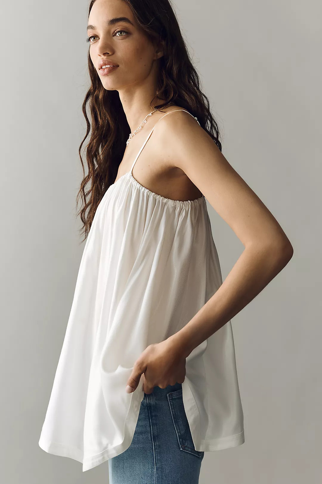 By Anthropologie Silken Tunic Cami | Anthropologie (US)