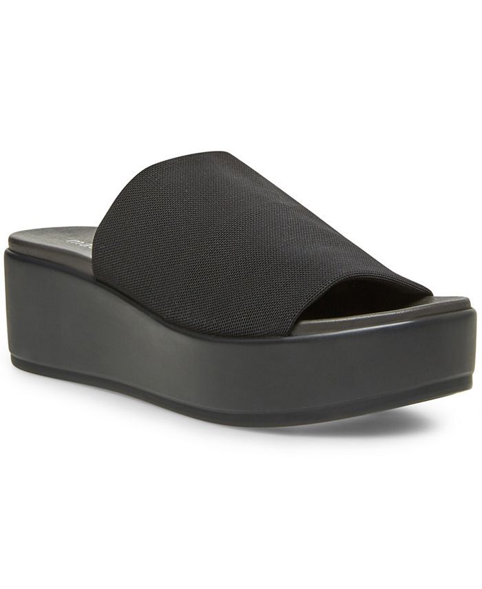 Madden Girl Shelbie Platform Stretch Wedge Sandals & Reviews - Sandals - Shoes - Macy's | Macys (US)