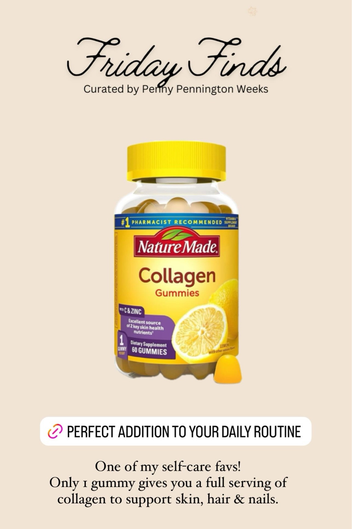 The perfect collagen supplement to add to your self-care routine.

#LTKBeauty #LTKFitness #LTKOver40