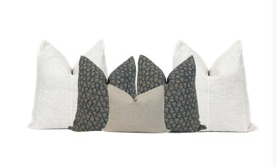 Pillow Combo #7 | 5 Pillow Covers | Pillow Set | Throw Pillow Combo | Decorative Throw Pillows | ... | Etsy (US)