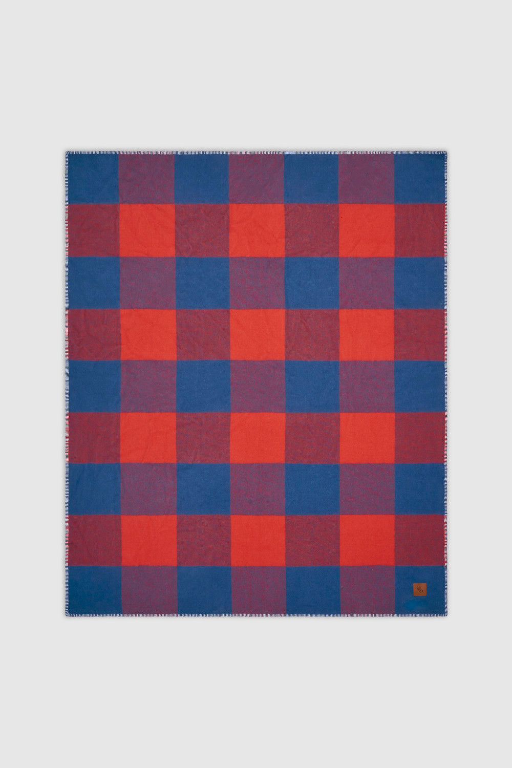 Gingham Merino Wool Travel Rug | Oroton