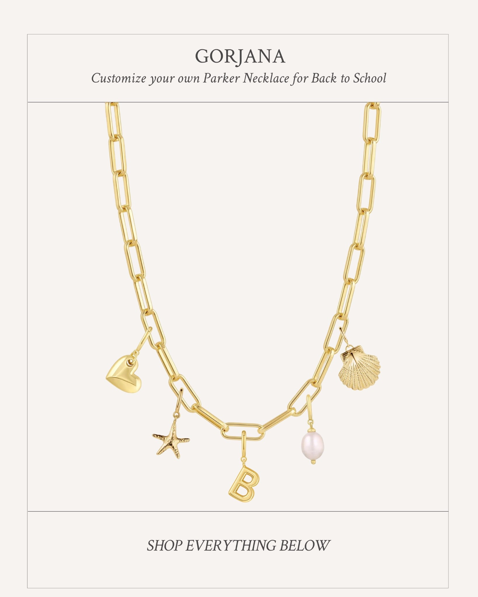 Make a custom Parker Necklace just in time for Back to School!

Gorjana, Charm Necklace, Gold Necklace, Coastal, Custom, Initial Necklace.

#LTKU #LTKFindsUnder100 #LTKStyleTip