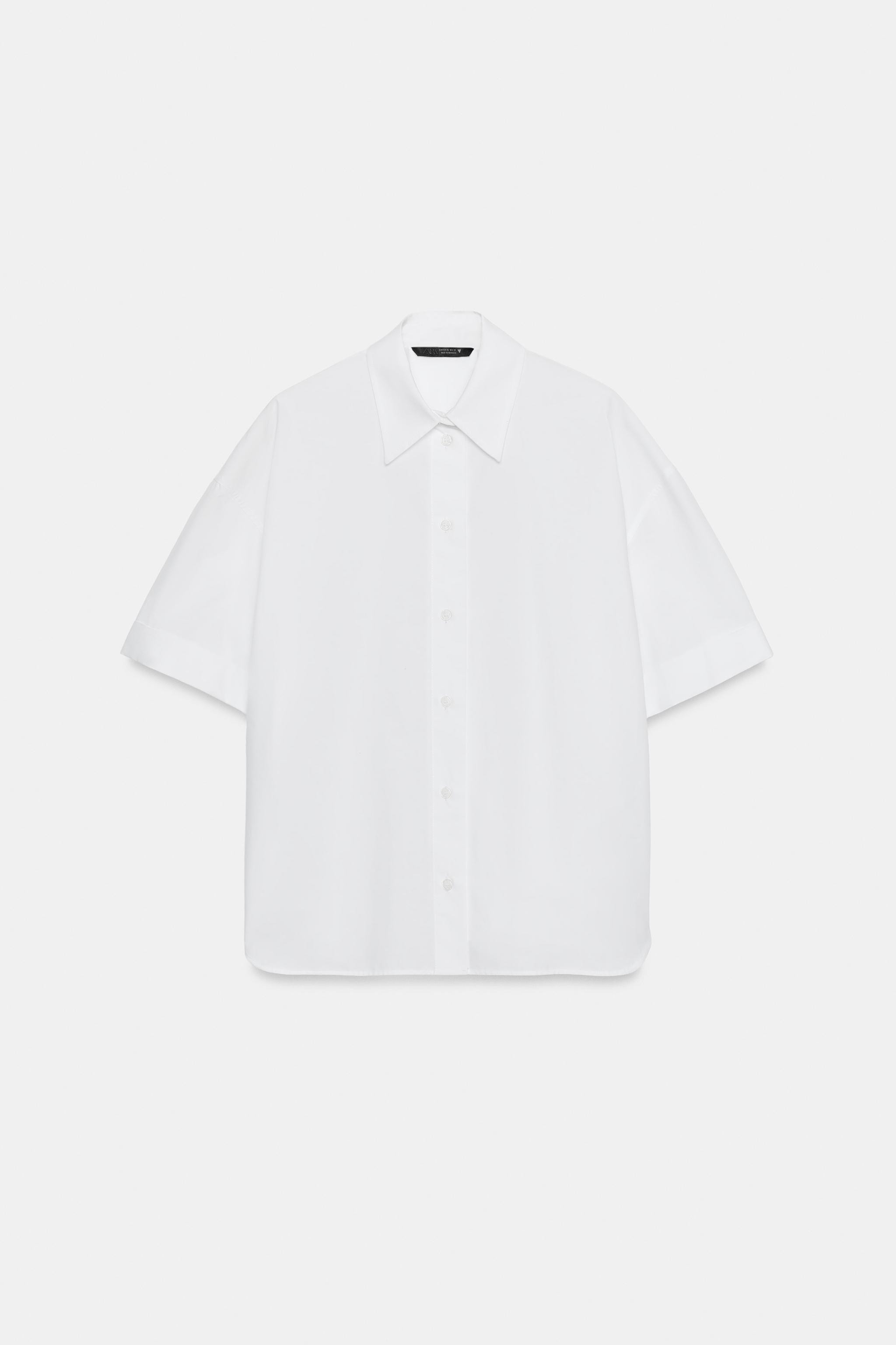 OVERSIZED POPLIN SHIRT | Zara US