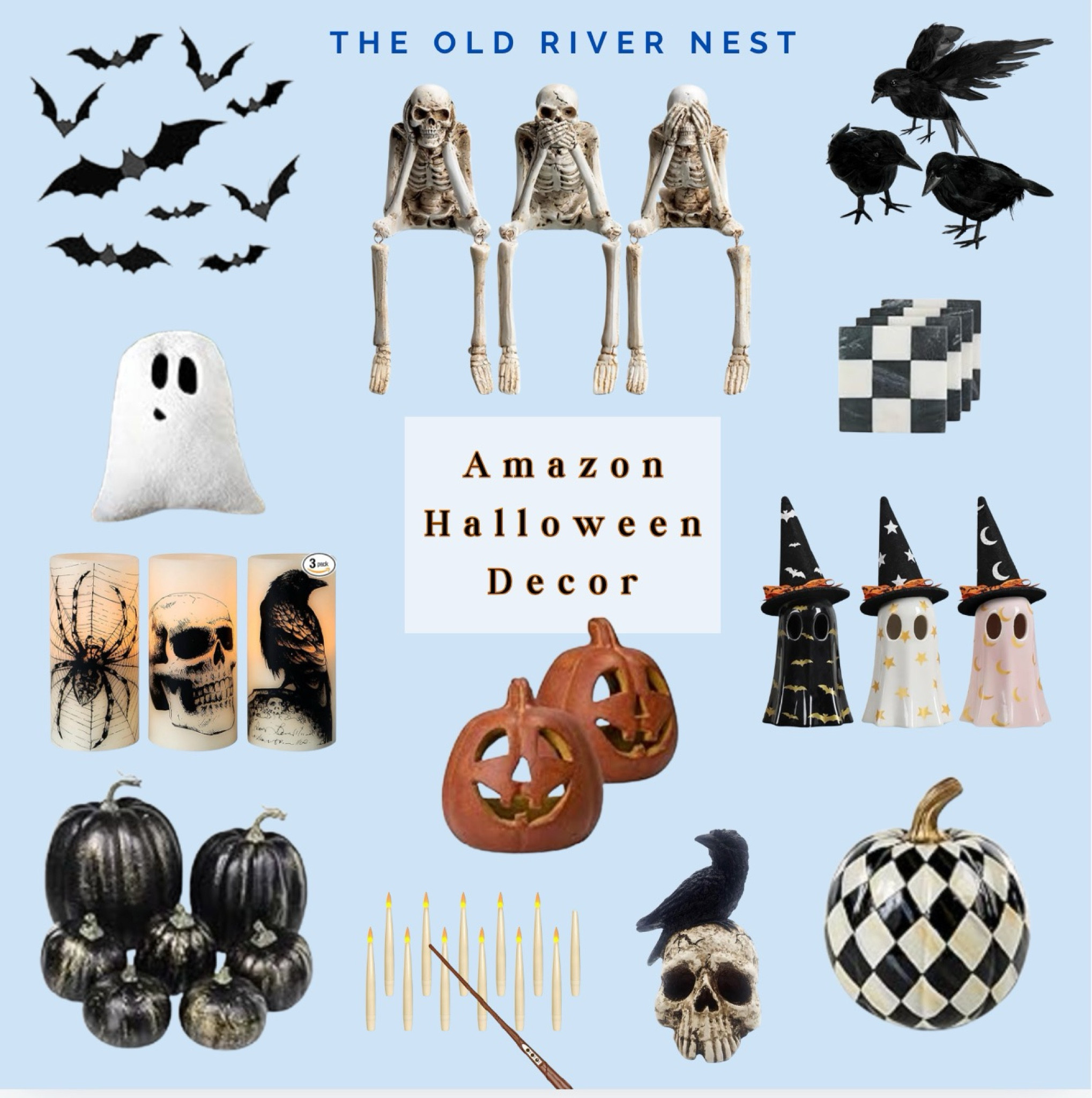 Spooky Home Decor 🎃

#LTKHome #LTKSeasonal #LTKFindsUnder100