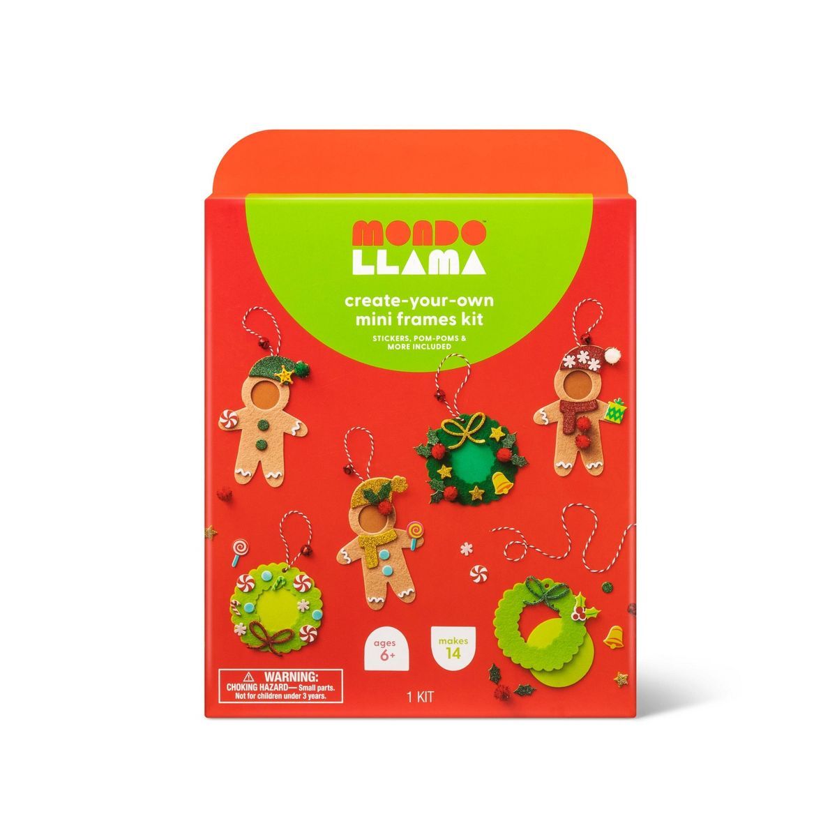 Create-Your-Own Mini Felt Frames Kit - Mondo Llama™ | Target