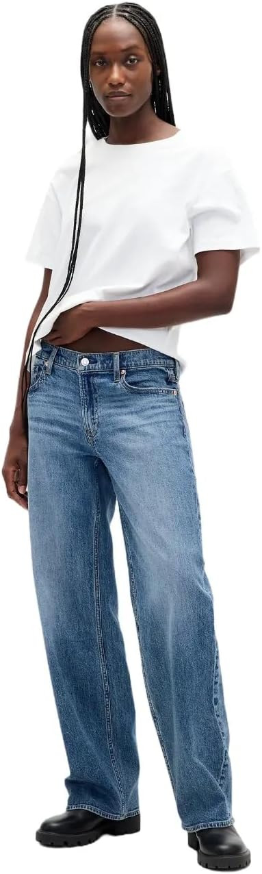 GAP Women's 90's Low Rise Loose Jeans | Amazon (US)