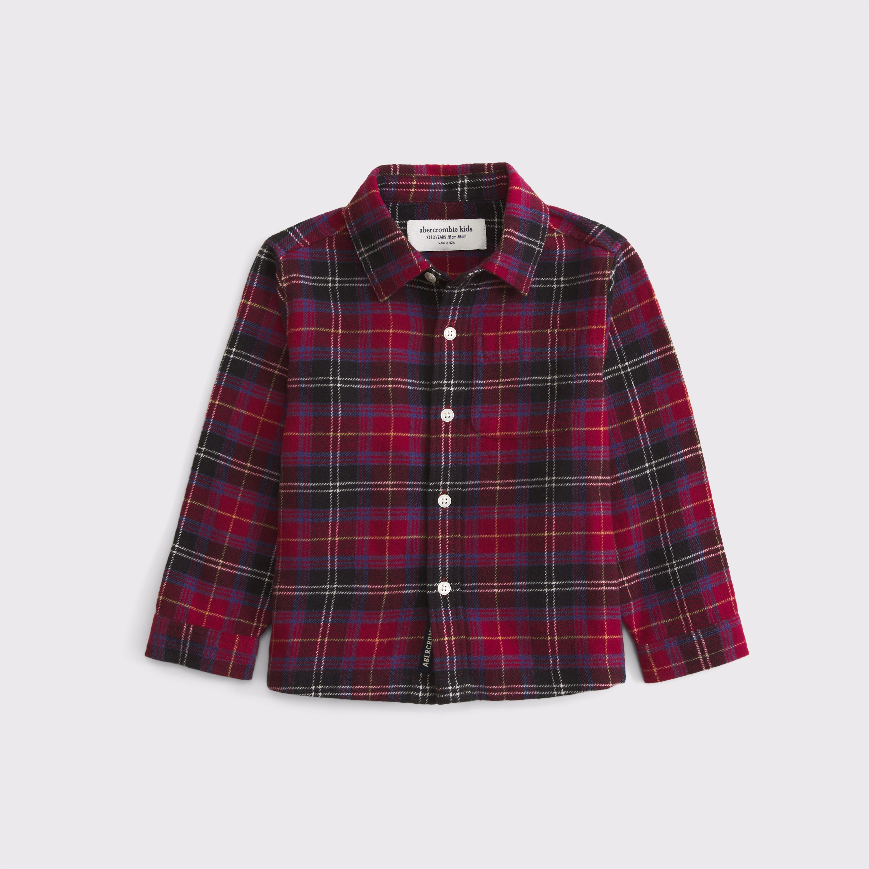 toddler 100% cotton flannel shirt | Abercrombie & Fitch (US)