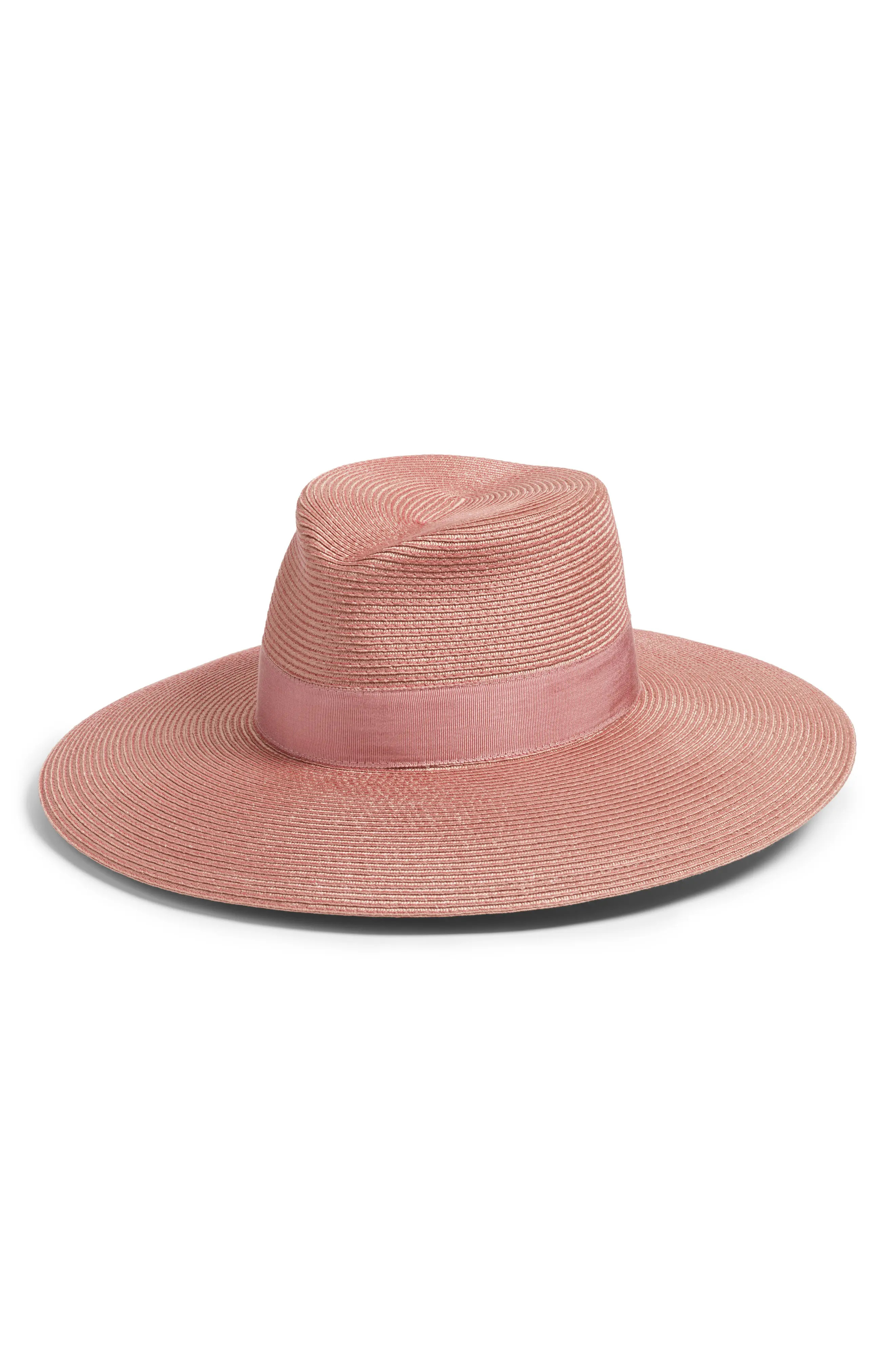 Daphne Broad Brim Straw Fedora (Women) | Nordstrom | Nordstrom