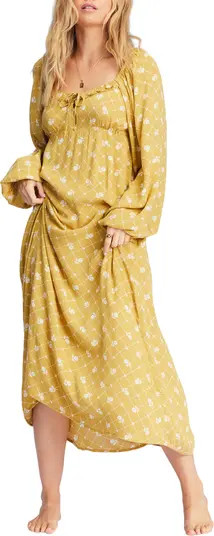 Billabong Better Days Floral Long Sleeve Maxi Dress | Nordstrom | Nordstrom