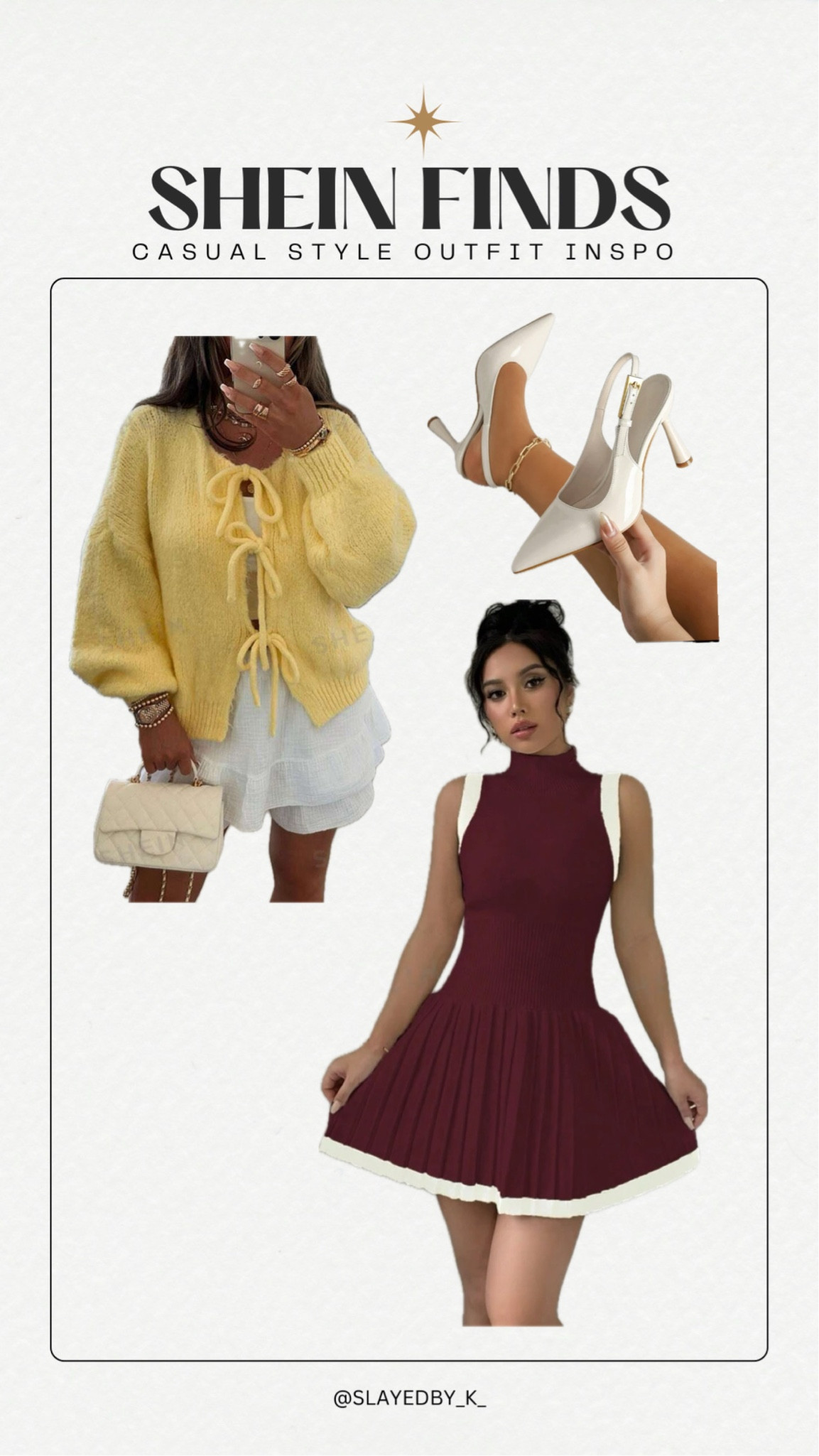 Simple holiday pieces from SHEIN!

#LTKCyberWeek #LTKHoliday #LTKSeasonal