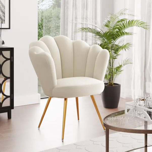 Vivian Velvet Cocktail Chair | Dunelm (migrated)