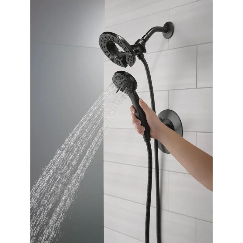 Arvo Shower Faucet with Rough-in Valve and In2ition Shower | Wayfair Professional