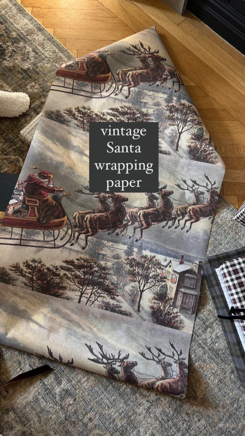 Nostalgic wrapping paper I’m loving 

#LTKSeasonal #LTKHoliday #LTKGiftGuide