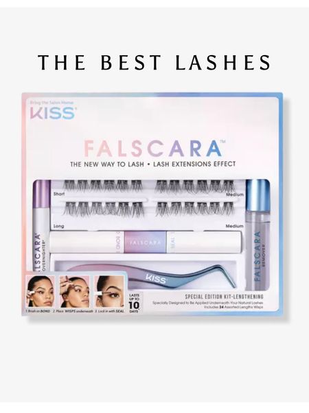this is hands-down the best lash kit that gives you the lash extensions look! They definitely live up to the hype and even stay on for up to a week or more! I’m definitely hooked lol

#LTKstyletip #LTKbeauty #LTKunder50