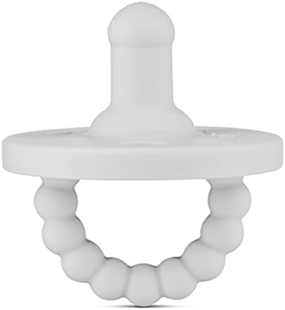 Ryan & Rose Cutie PAT Pacifier Teether (Stage 1, Grey) | Amazon (US)