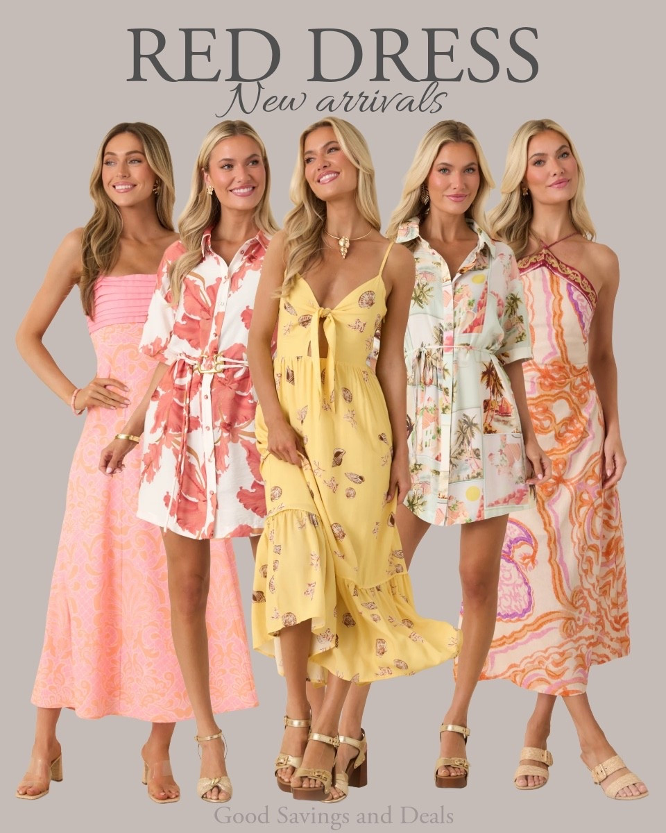 Summer dresses and outfits from Red Dress. Outfit ideas for summer. Resort fashion.

#LTKSeasonal #LTKselfcare #LTKgrwm