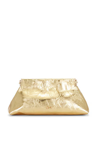 Lillia Mini Clutch in Brass | Revolve Clothing (Global)