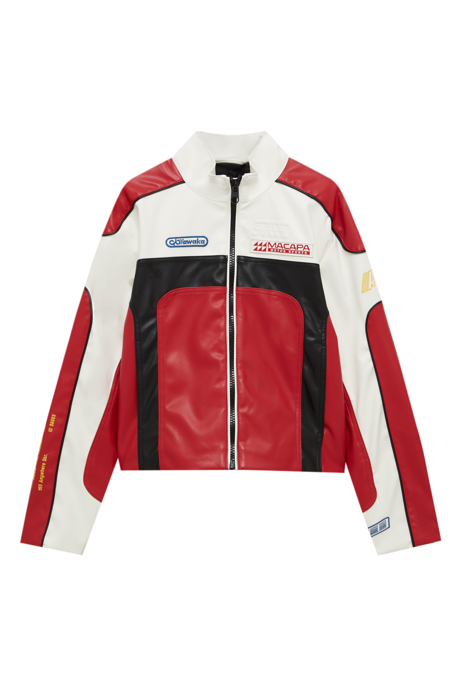 FAUX LEATHER BIKER JACKET | PULL and BEAR UK