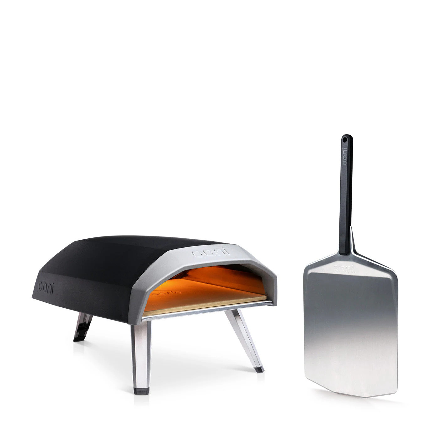 Ooni Koda 12 Essentials Bundle Liquid propane Outdoor Pizza Oven one_size in Black | UU-B00209 | Lowe's