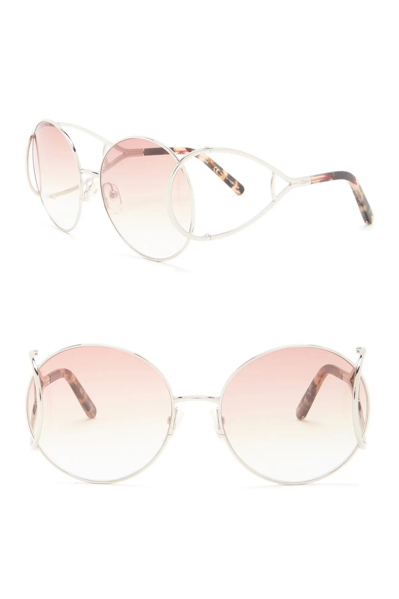 Chloe | 60mm Modified Round Sunglasses | Nordstrom Rack | Nordstrom Rack