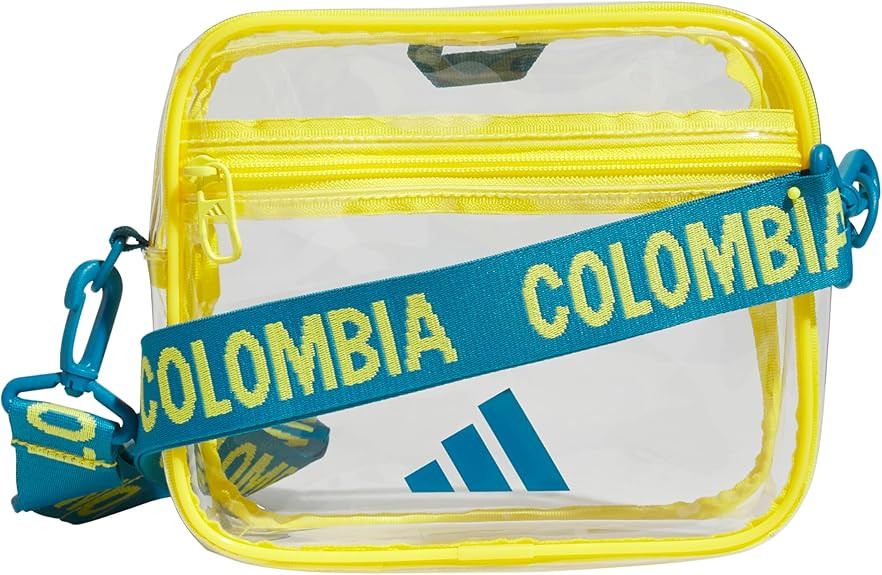 adidas Clear Stadium Bag - Small Transparent Crossbody, 4L | Amazon (US)