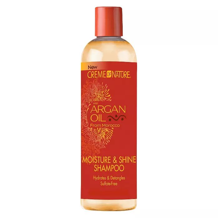 Creme of Nature Moisture & Shine Shampoo with Argan Oil - 12 fl oz | Target