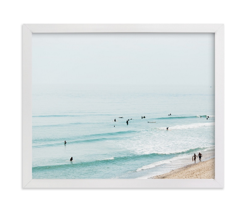 Beach Summer Blues Art Print | Minted