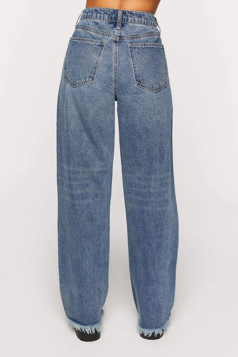 Distressed 90s-Fit Jeans | Forever 21 (US)