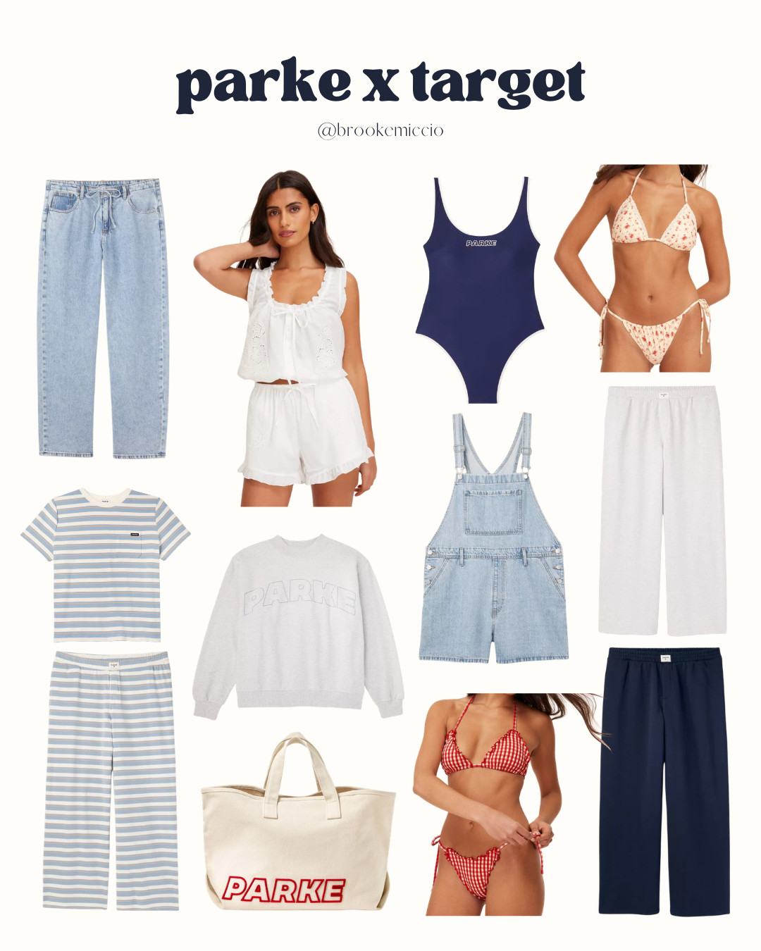 seriously so excited about this parke x target collab. the prices are insane!!! everything goes live 4/25 

 