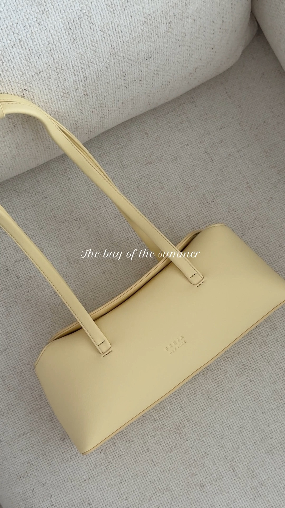 the bag of the summer 💛

#LTKItBag #LTKStyleTip #LTKSeasonal