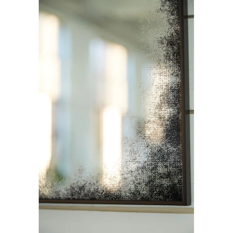 Oaklee Metal Flat Wall Mirror (Set of 3) | Wayfair North America