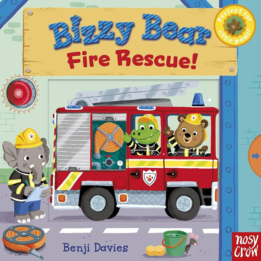 Bizzy Bear: Fire Rescue!: (Interactive Board Book About Firetrucks and Firefighters for Toddlers ... | Amazon (US)
