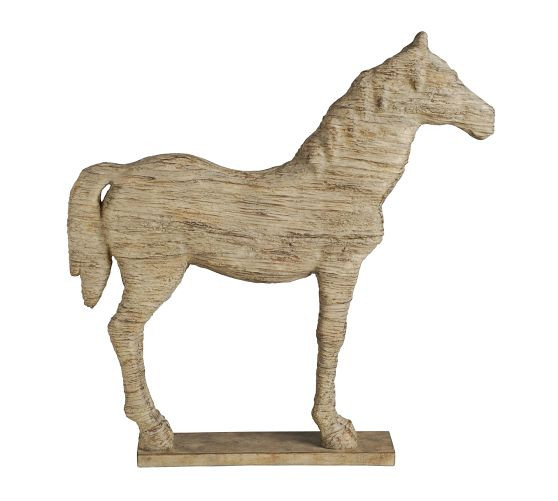 Handpainted Horse Decorative Object | Pottery Barn (US)