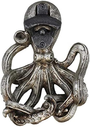 Old River Outdoors Bottle Opener Decorative Swimming Octopus Wall Mount | Amazon (US)