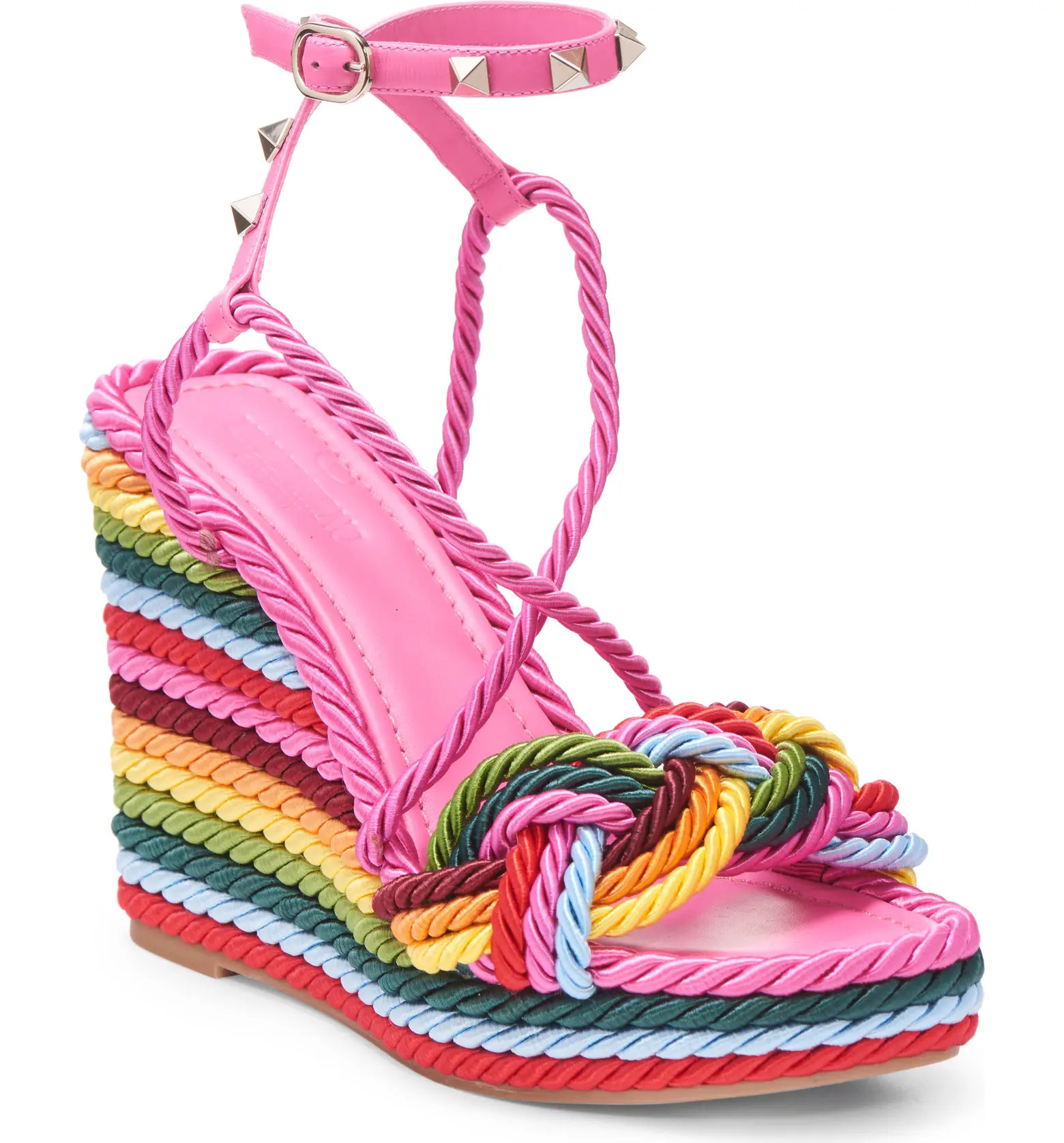Rockstun Torchon Rainbow Platform Wedge Sandal | Nordstrom