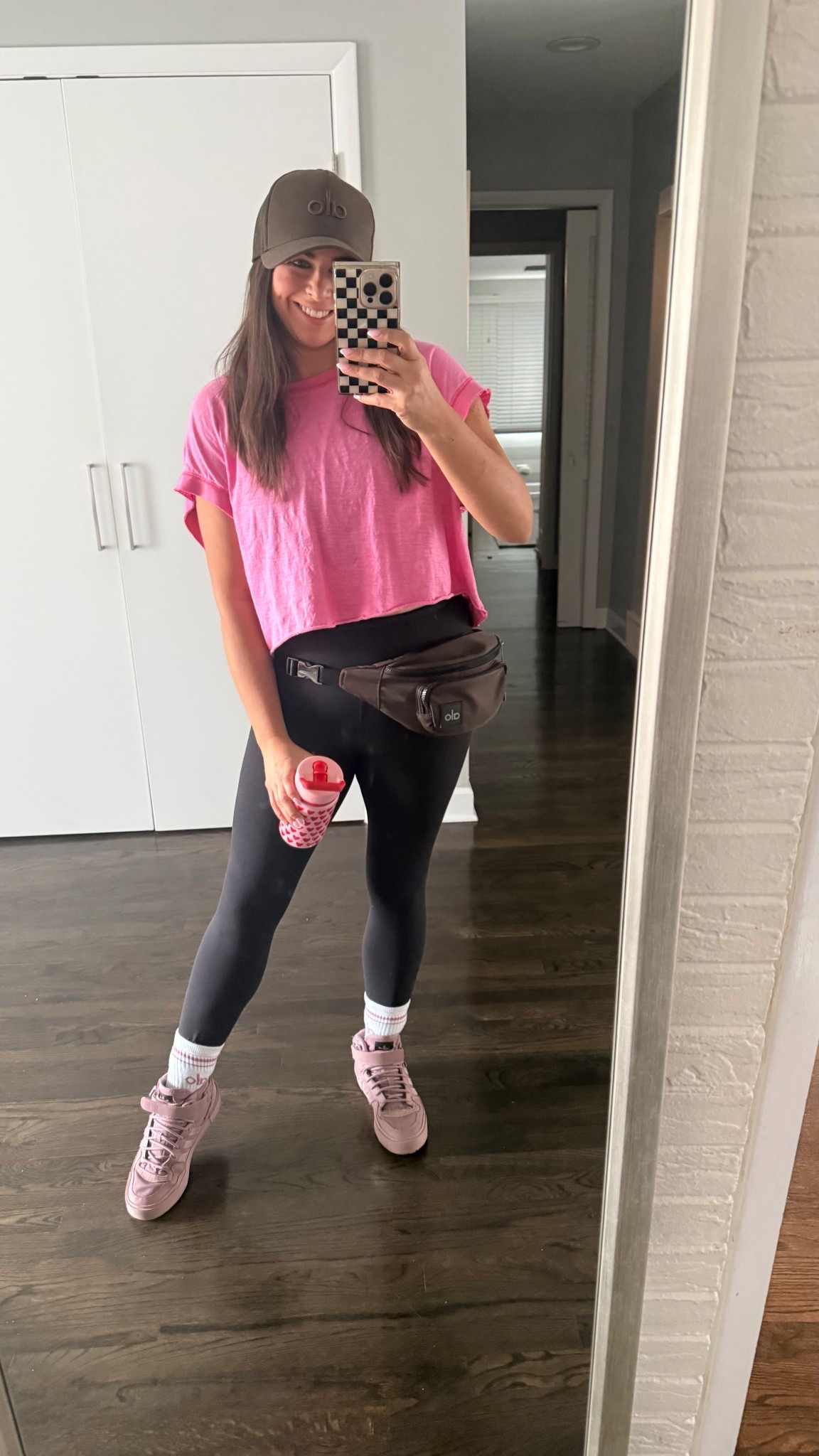 Love is in the air with this workout fit! 