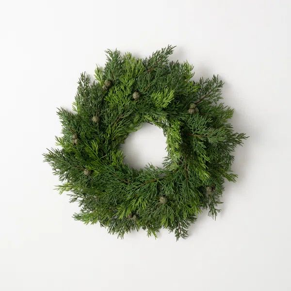 Faux Cypress Wreath | Wayfair North America