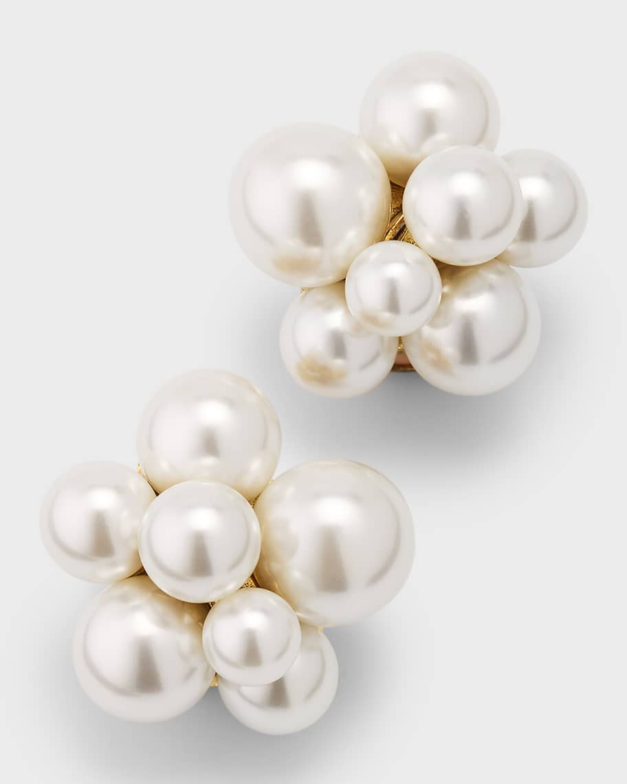 Pearly Popcorn Earrings | Neiman Marcus