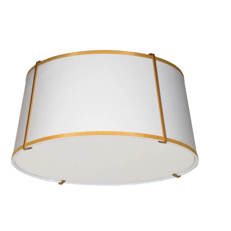 Tisdale Fabric Flush Mount | Wayfair North America