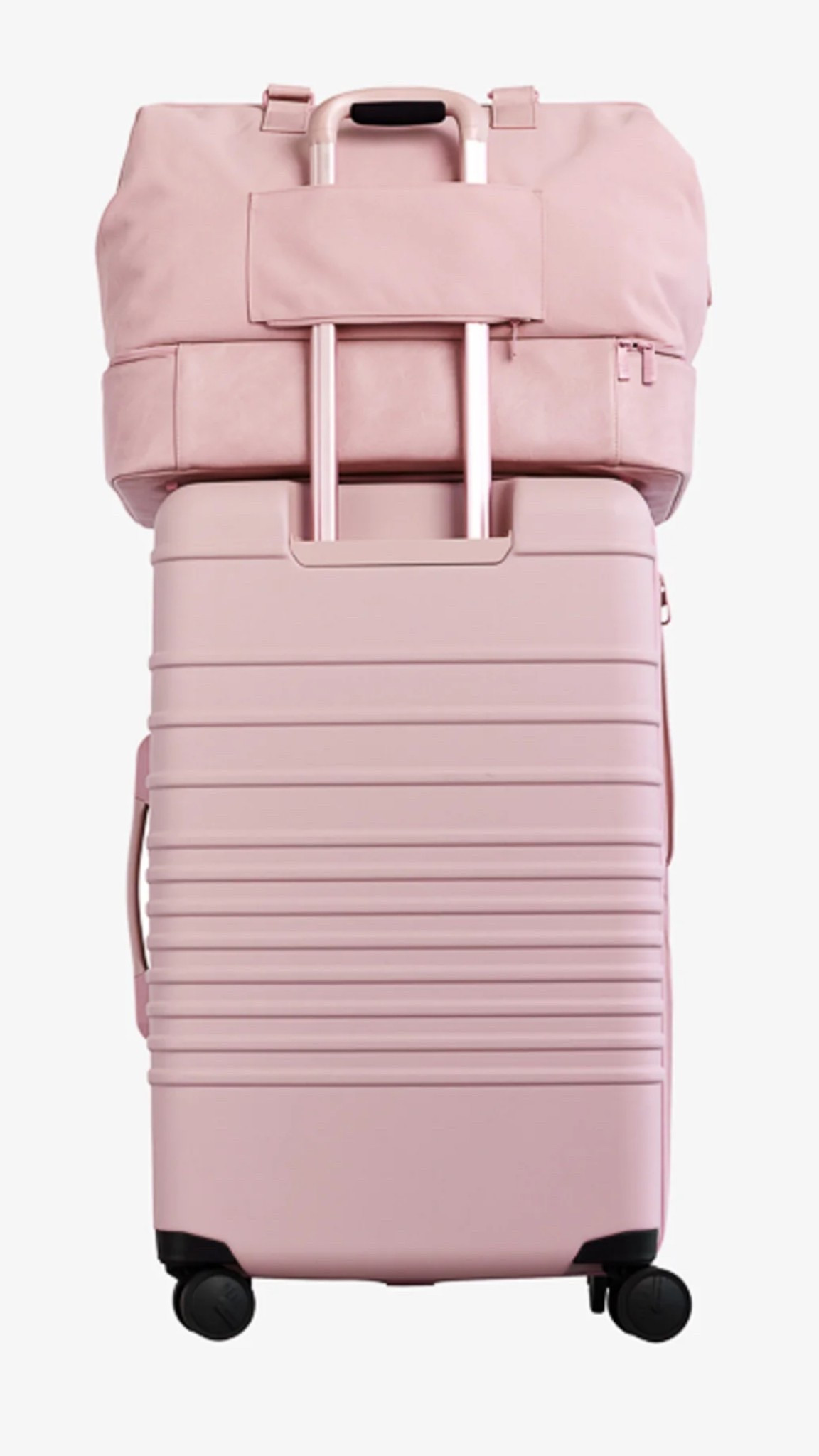 Beis pink luggage set 💗 back in stock 

#LTKTravel #LTKItBag