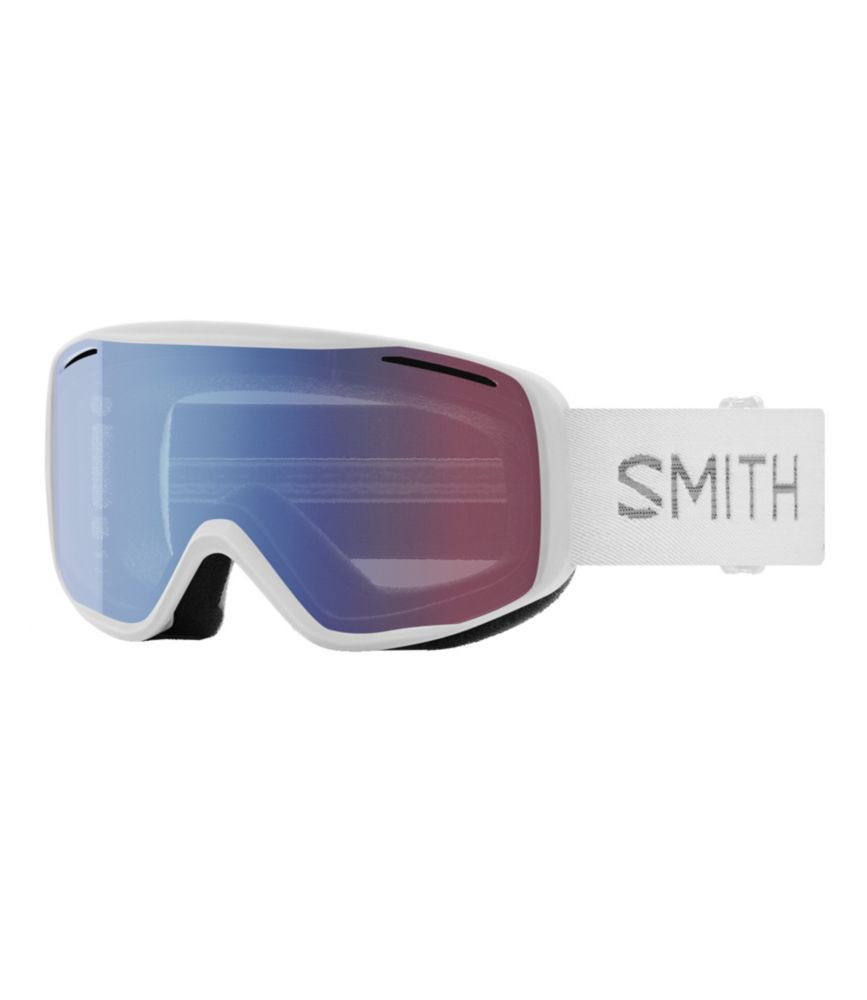 Adults' Smith Rally Goggles White Chunky Knit/Blue Sensor Mirror | L.L. Bean