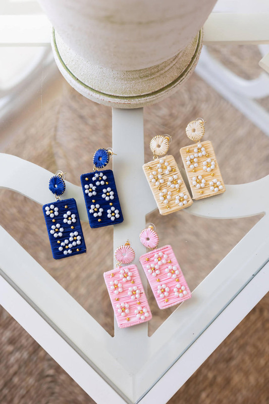 Royale Earring - Raffia - Amy Littleson | Lisi Lerch Inc