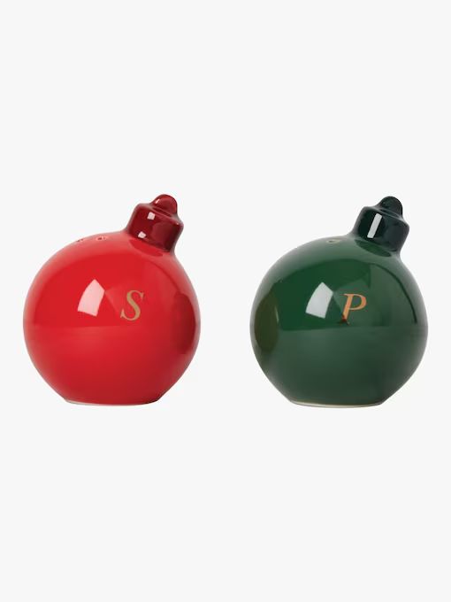 Merry & Bright Salt & Pepper Ornament | Kate Spade (US)